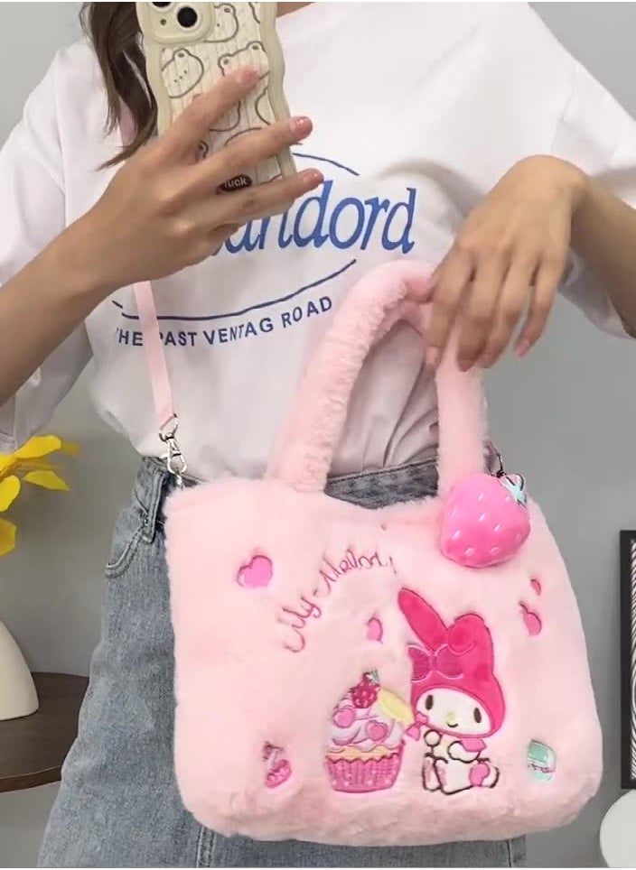 Sanrio Sanrio plush crossbody bag with adjustable shoulder strap  - Image 1