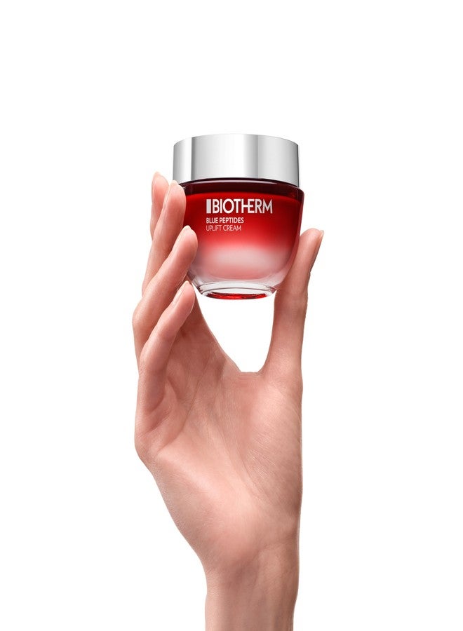 BIOTHERM كريم النهار بيوثيرم بلو بيبتيدز، مناسب لجميع أنواع البشرة، مع كولاجين بيبتيدز فركشنز لزيادة فعالية الكولاجين الداخلي X5 للحصول على بشرة أكثر تماسكًا ونعومة، 1.7 أونصة سائلة. - Image 3