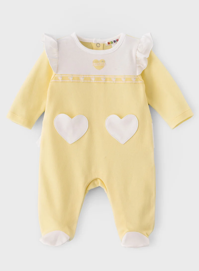 Boo Boo BooBoo Kids   Coverall Footed     100% Cotton
