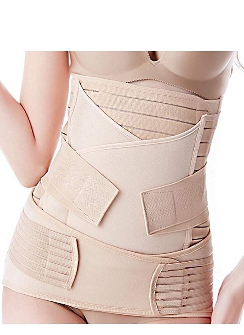 ARINA 3 in 1 Postpartum Belly Corset Belt For Waist, Pelvis And Around The Stomach Very Comfortable Breathable And Under Clothes - Size M  - Image 1