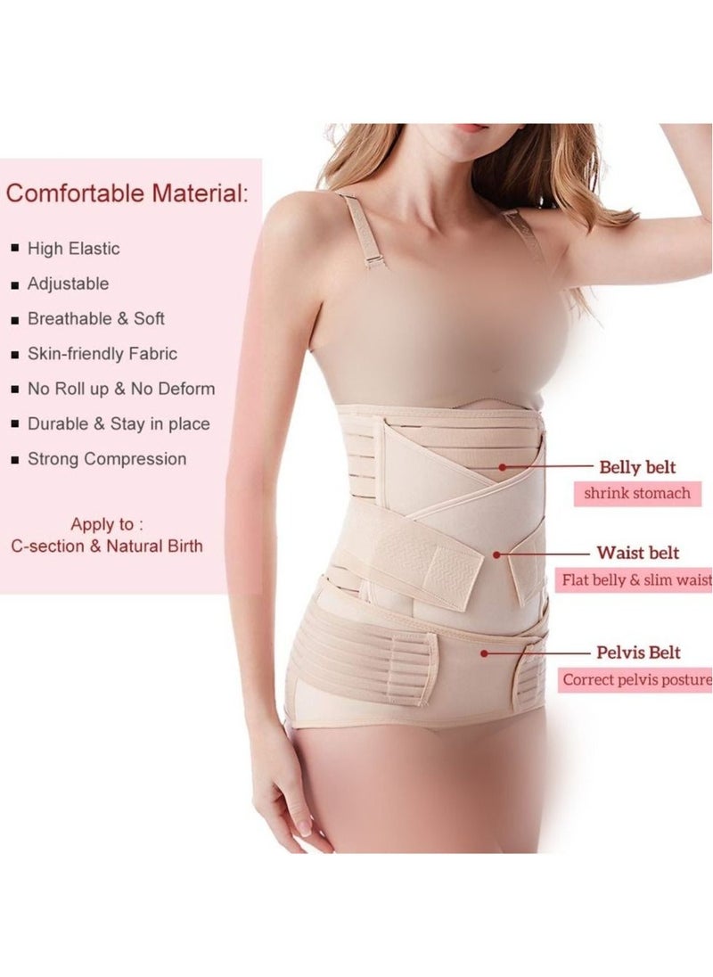 ARINA 3 in 1 Postpartum Belly Corset Belt For Waist, Pelvis And Around The Stomach Very Comfortable Breathable And Under Clothes - Size M  - Image 3