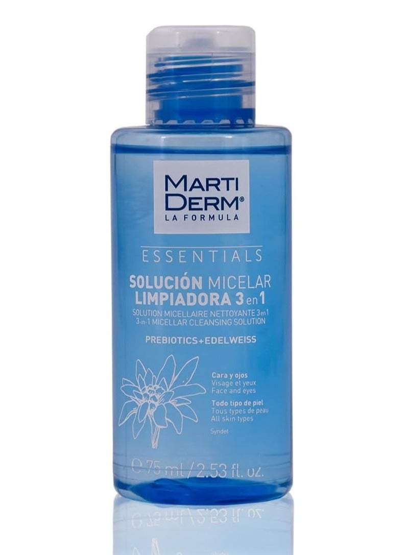 Martiderm Micelar 3-In-1 Cleaning Solution 75 Ml - Image 1