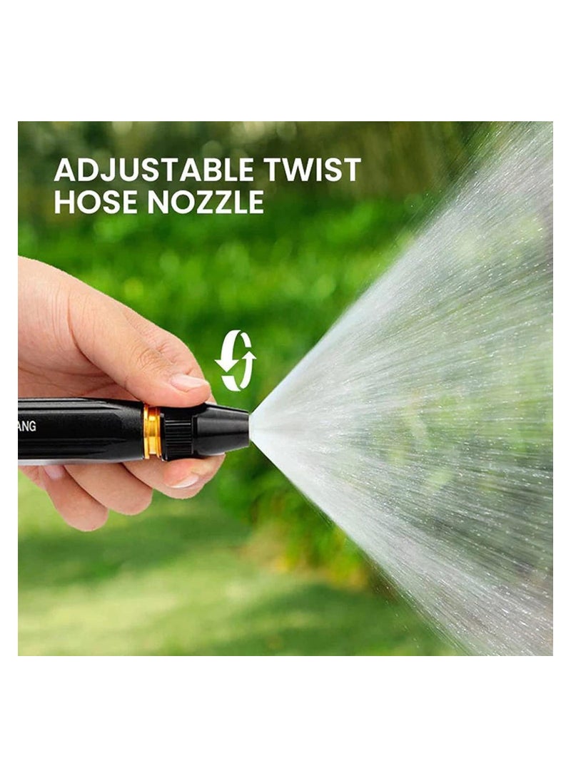 Upgrade Car Washing High Pressure Water Gun Nozzle Garden Hose Nozzle Spray High Pressure Metal Water Gun Sprinkler Adjustable Metal Nozzle