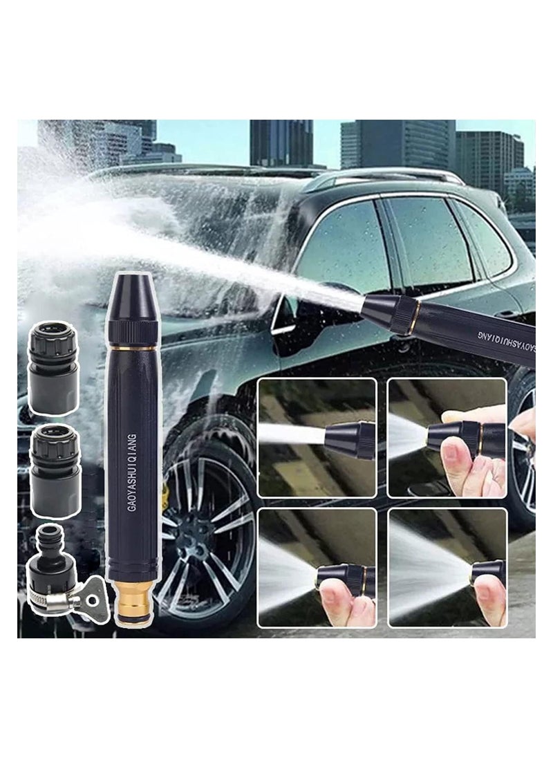 RATSAW Upgrade Car Washing High Pressure Water Gun Nozzle Garden Hose Nozzle Spray High Pressure Metal Water Gun Sprinkler Adjustable Metal Nozzle  - Image 3