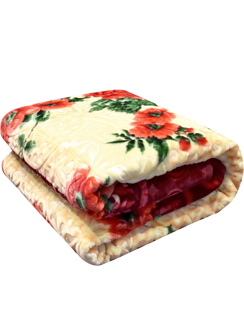 STARLIFE Double Ply Premium Korea Quality Blanket Made by 100% Polyester SPUN YARN Obtained from Virgin Polyester Which is Suitable for winter and Rainy Season 220*240CM 10LBS  - Image 2