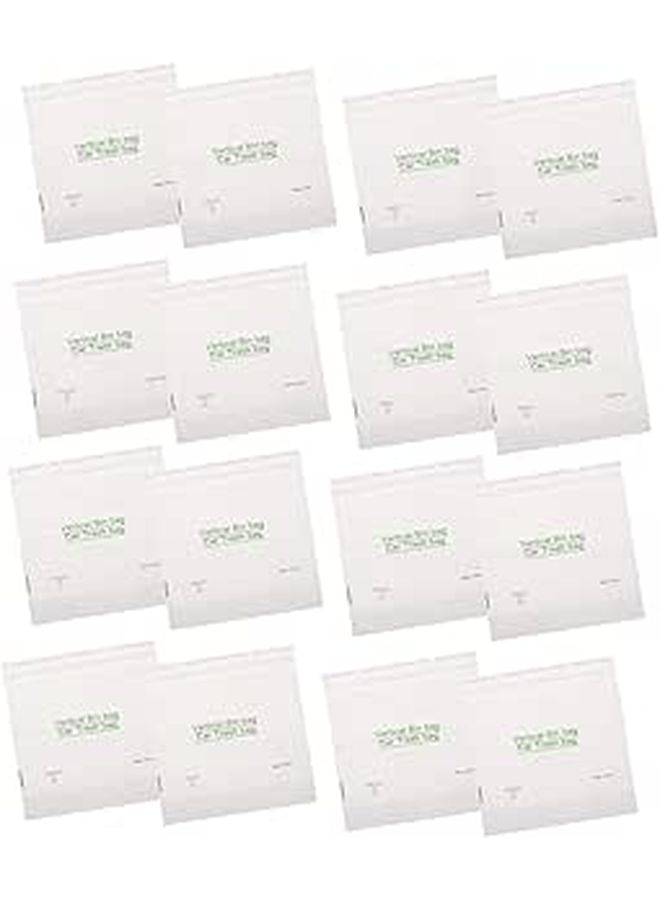 Unomor Disposable Car Trash Bag 40pcs Mini Adhesive Vehicle Garbage for Travel - Image 1