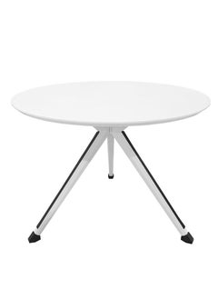 Neo Front Neo Front MDF Meeting Table  Conference Table for Home and Office Study Stylish, Durable, and Functional Decor Party Study Table XPFA-LXH05 White 