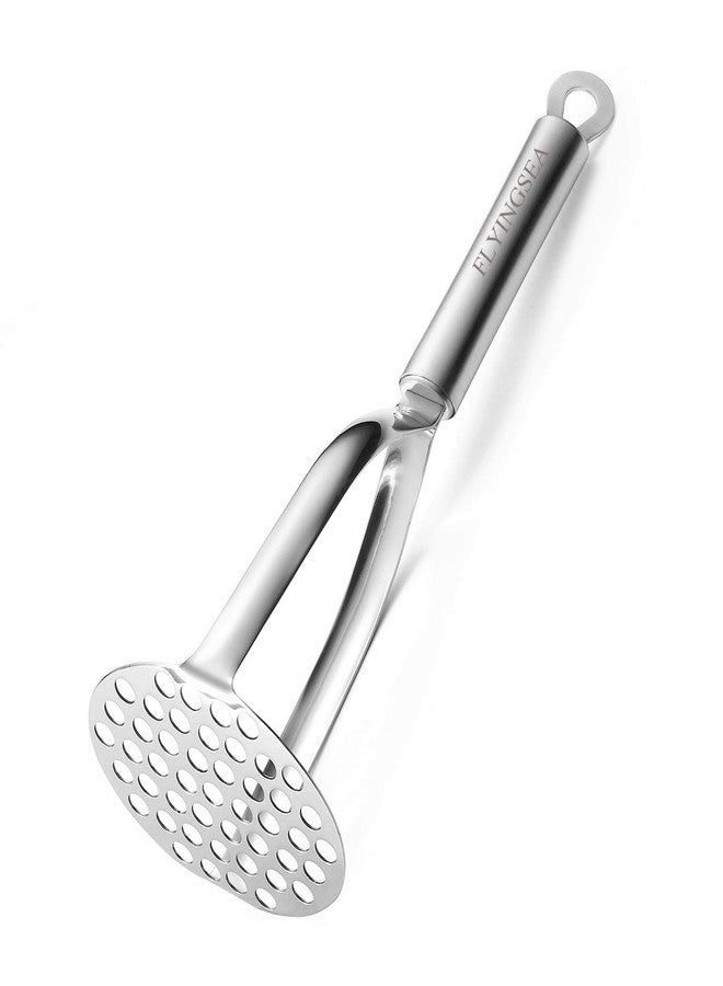 FLYINGSEA Potato Masher, Professional 18-8 Stainless Steel Potato Masher. Vegetable Masher,Cooking And Kitchen Tools. - Image 1