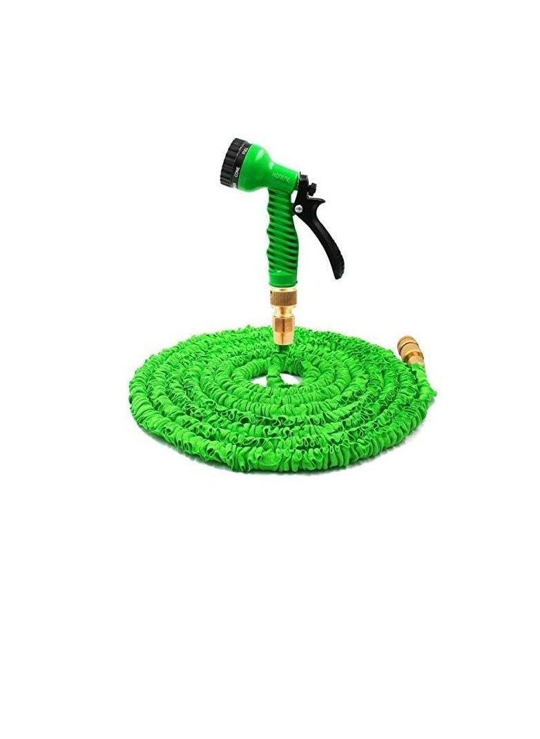 ROBUSTLINE Robustline Magic Garden Hose | 100 FT Latex | Hose With Brass Connector and spray nozzle | Expandable Water Hose | Extendable and Easy to Carry  - Image 1