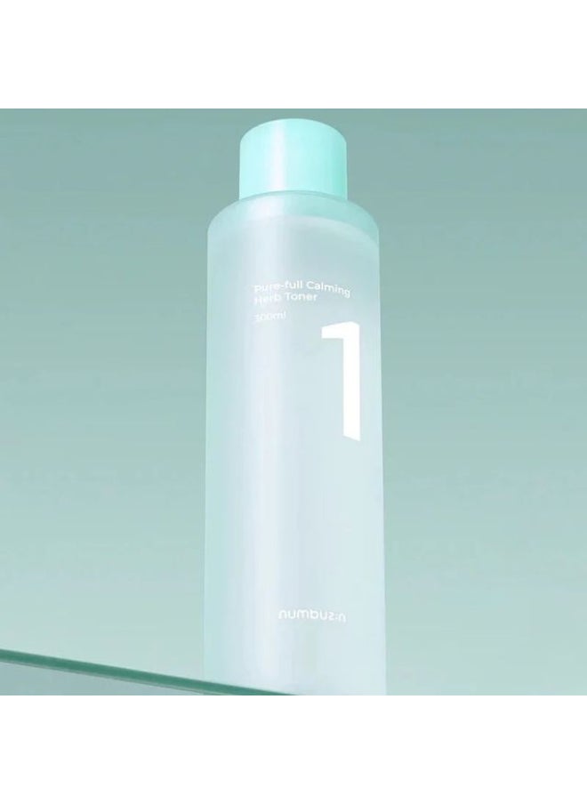 numbuzin Numbuzin No.1 Pure-Full Calming Herb Toner 300Ml  - Image 2
