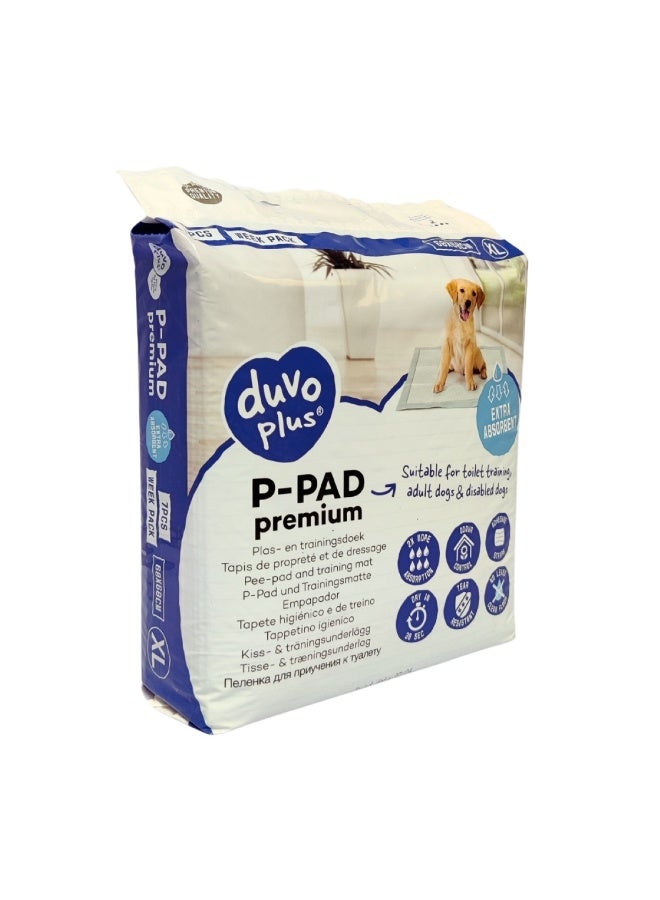 Duvo + Duvo+ Pet Pad Premium Week Pack XL-60x60cm 7pcs - Image 1