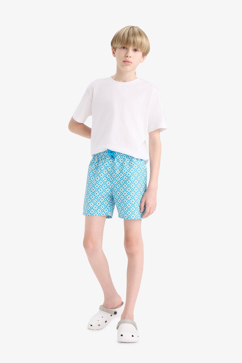 DeFacto Boy Regular Fit Hawaii Swim Shorts  - Image 3