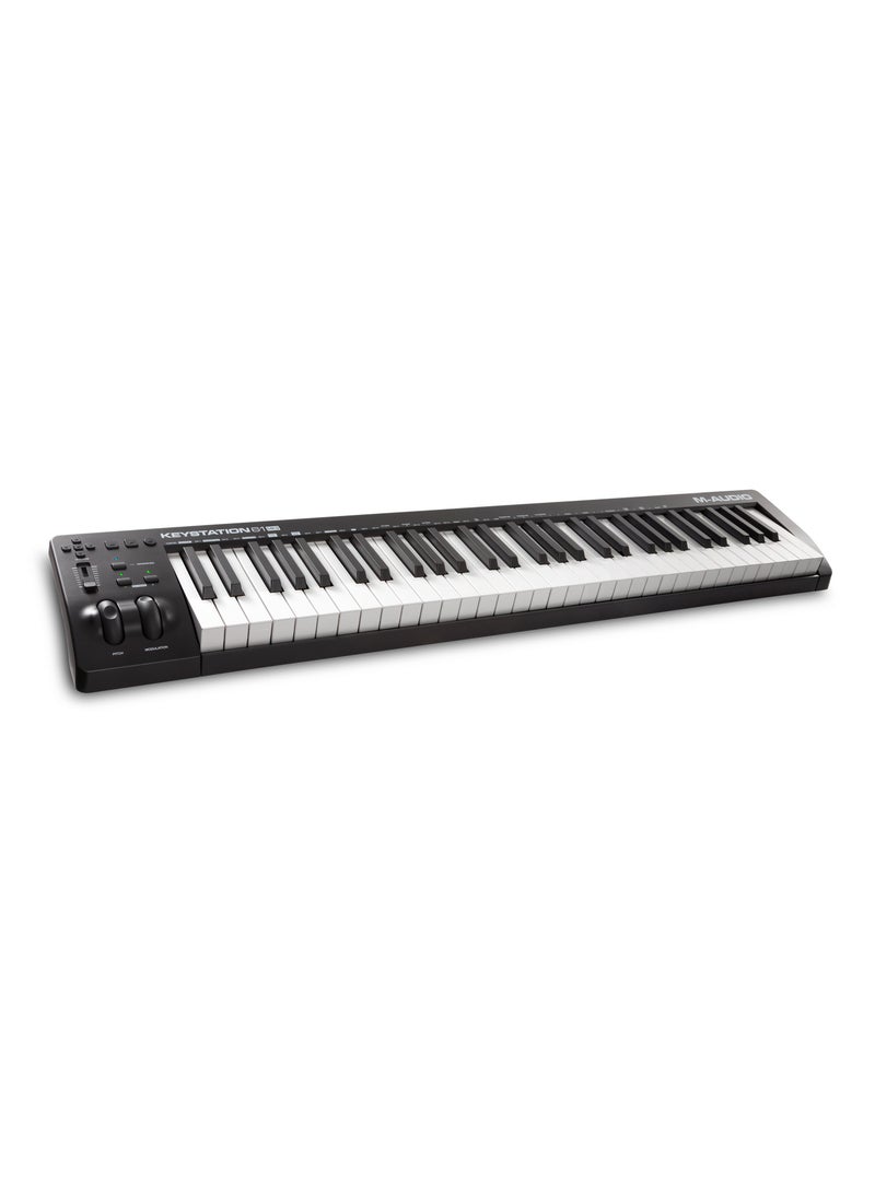 M-Audio Keystation 61 MK3 61-Key Semi-Weighted USB-MIDI Controller - Image 1