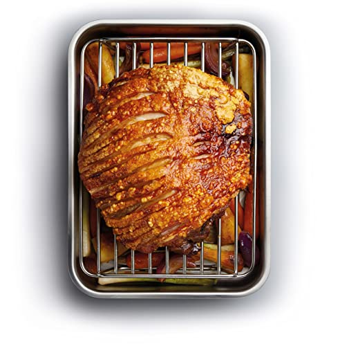 Master Class MasterClass Large Roasting Rack, Stainless Steel, 32 x 23.5 x 8cm, Metallic - Image 3