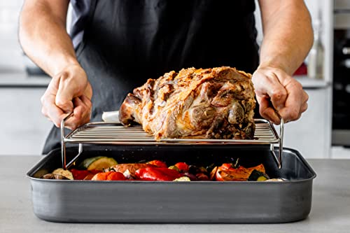 Master Class MasterClass Large Roasting Rack, Stainless Steel, 32 x 23.5 x 8cm, Metallic - Image 4