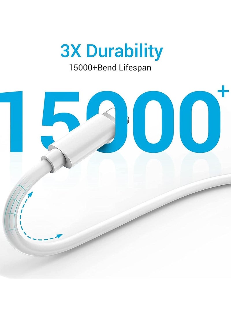 20W USB C Power Adapter with USB Type C Cable Compatible for iPhone Charger 13, 12, 11, X Series and Later (Charger) - Image 5