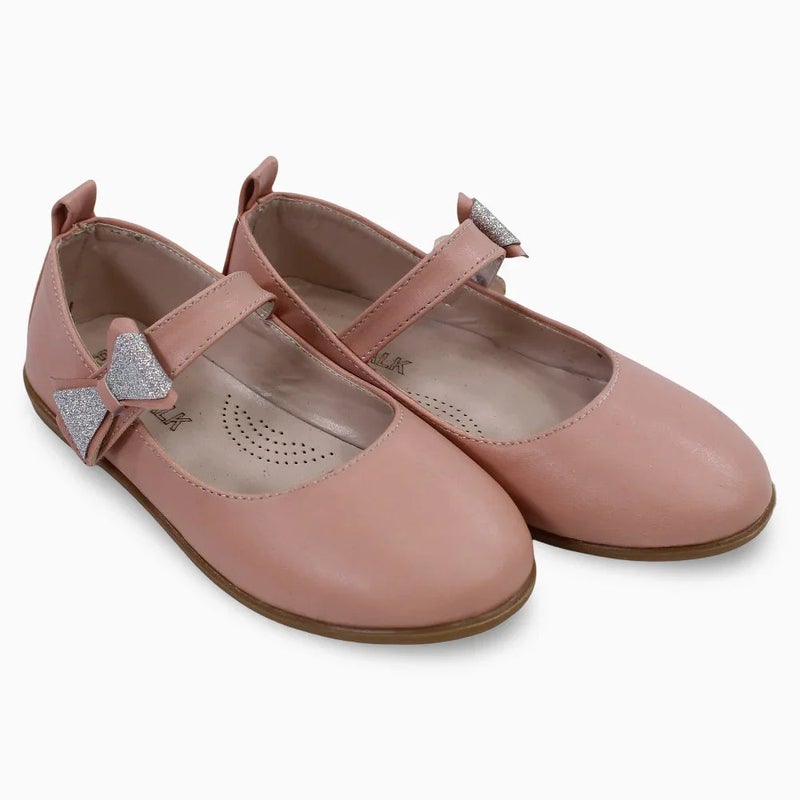 EASY Baby Girls Leather Ballerina - Image 1