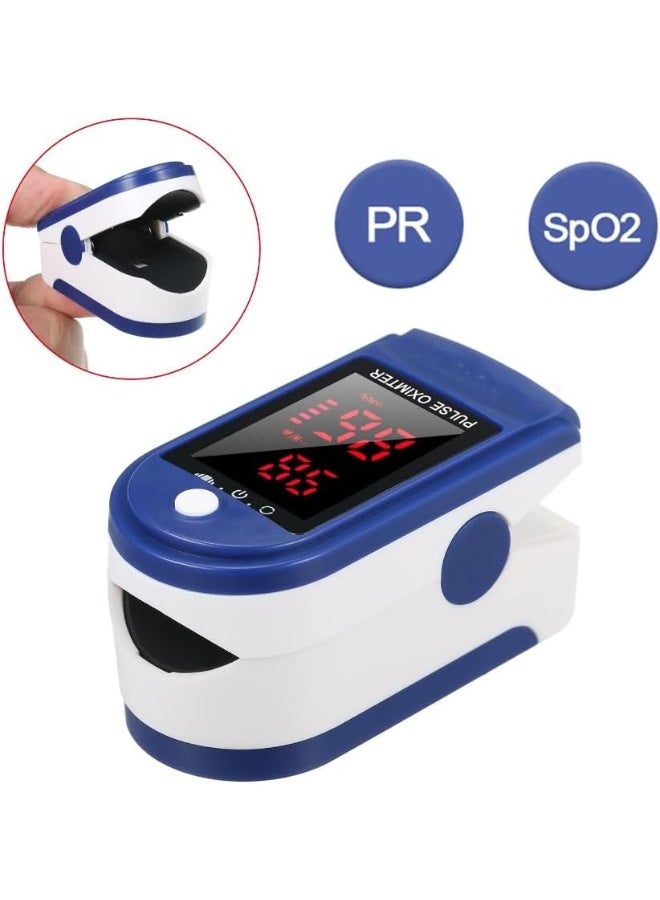 Pulse Oximeter جهاز قياس الأكسجين في الدم والنبض الرقمي الأصلي – صغير الحجم مع مؤشر التروية الدموية - Image 1