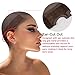 Isshin Beauty Lace Wig Grip Cap Women Small Size 4x5 Transparent Swiss Lace Front Nonslip Wig Gripper for Keeping Wigs In Place Adjustable Elastic Headband with Velcro - Image 2