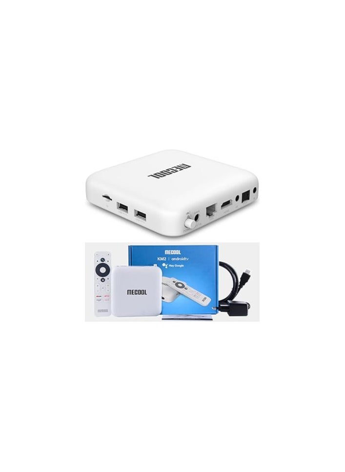 MECOLO - Mecool Km2 plus 8G Android TV Box 4K Amlogic S905x2 2GB Ddr4 USB3.0 Spdif Ethernet WiFi Multistreamer HDR10 TvBox Home Media Player - Image 1