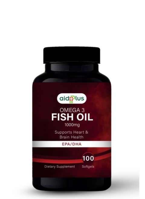 Epa/Dha Omega-3 – 100 Softgels, Heart Health, Brain Function, And Joint Support
