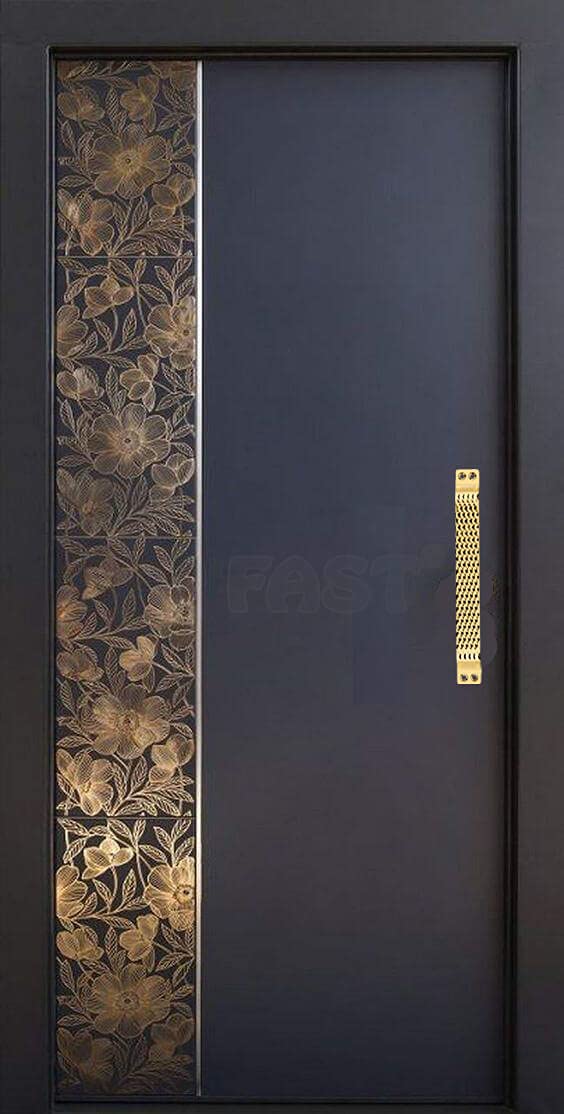 FAST DH302 High Durable Pvd Gold Front Hole Heavy Door Window Cabinet Pull Handle for Home Main Door Bed Room Door Bathroom Door and Windows Doors 08 INCH 2PCS - Image 4