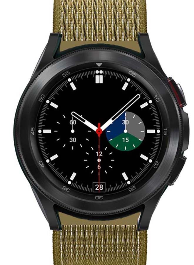 Perfii Replacement Band For Samsung Galaxy Watch4 Olive Flak - Image 2