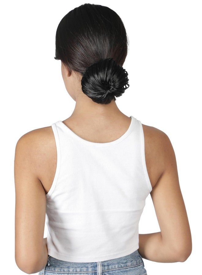 لاش لوكس مجموعة إكسسوارات شعر LUSH LOCKS على شكل كعكة دونات صناعية للبنات والسيدات - Image 2