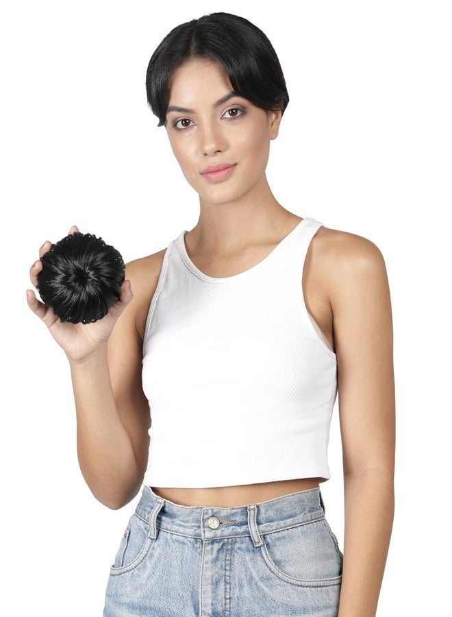 لاش لوكس مجموعة إكسسوارات شعر LUSH LOCKS على شكل كعكة دونات صناعية للبنات والسيدات - Image 1