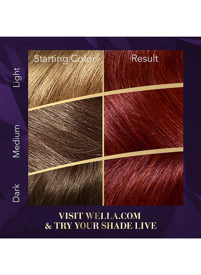 WELLA Koleston Supreme Hair Color 55/46 Intense Grenat - Image 2