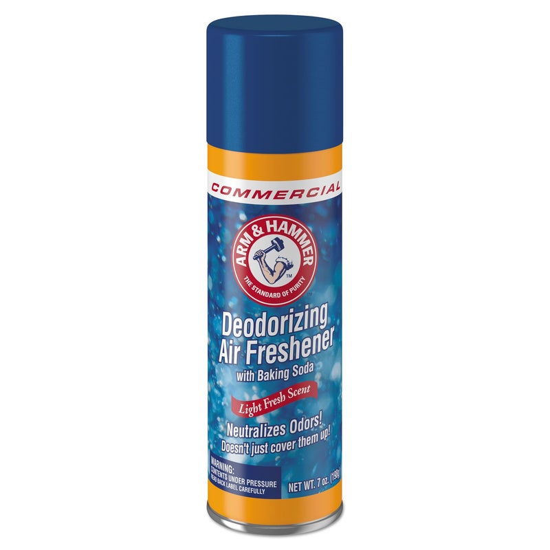 Arm & Hammer Baking Soda Air Freshener, Aerosol, Light Fresh, 7 oz