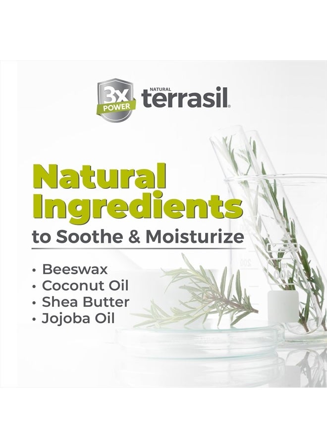 Terrasil Antifungal Soap, Care & Relief of Jock Itch, Athletes Foot, Yeast Infection, Ringworm & Tinea Symptoms - Natural, Dermatologist Tested (75gm)  - Image 3