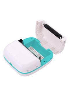 NIBEMINENT Portable Instant Mobile Printer White/Blue  - Image 2