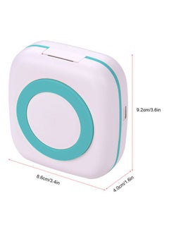 NIBEMINENT Portable Instant Mobile Printer White/Blue  - Image 3