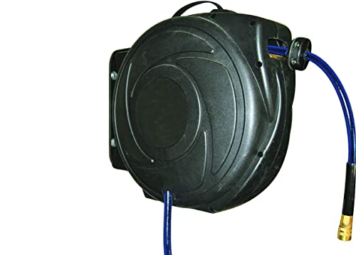 DYNAMIC POWER Elite Retractable Air Hose Reel with 3/8-Inch by 50-Feet PU Air Hose exceptional resistance to abrasion, oil, and weather - DP-HR5-315 - Image 3