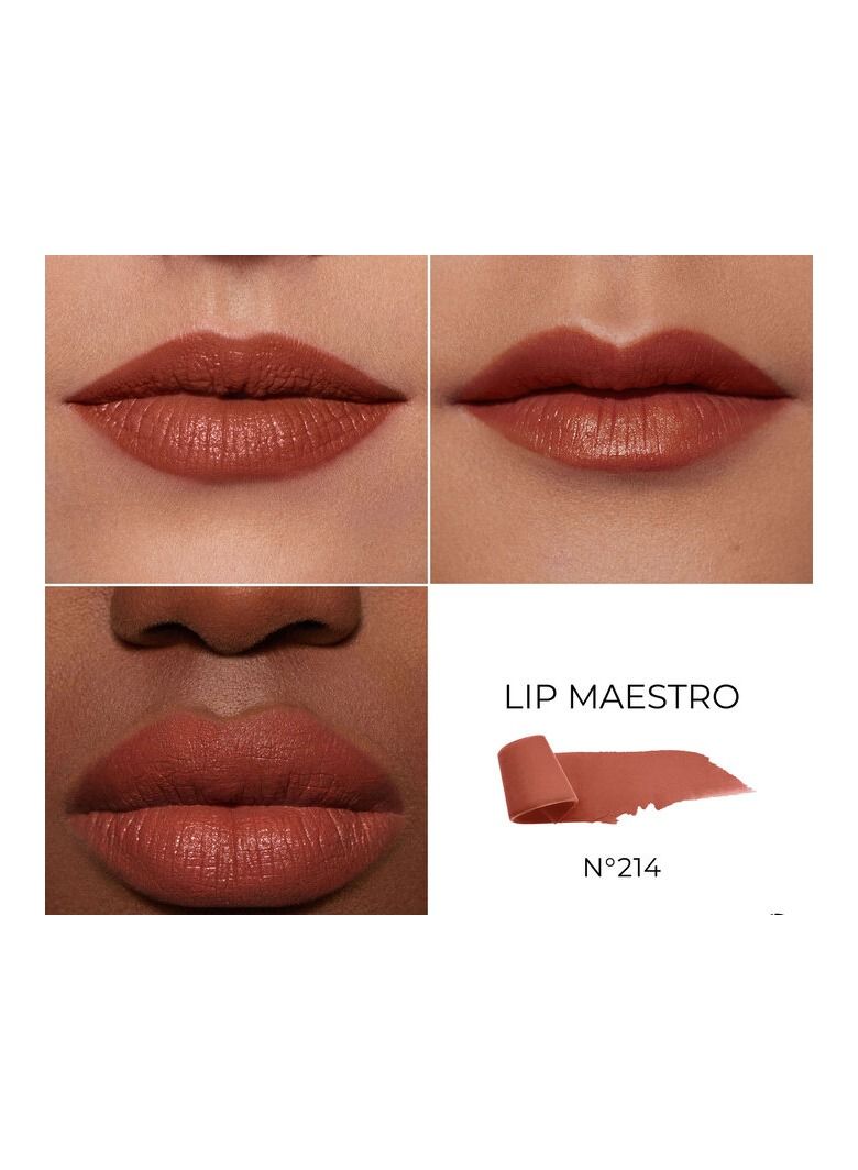 GIORGIO ARMANI Lip Maestro Liquid Lipstick Ambra 214 - 6.5 ml - Image 4