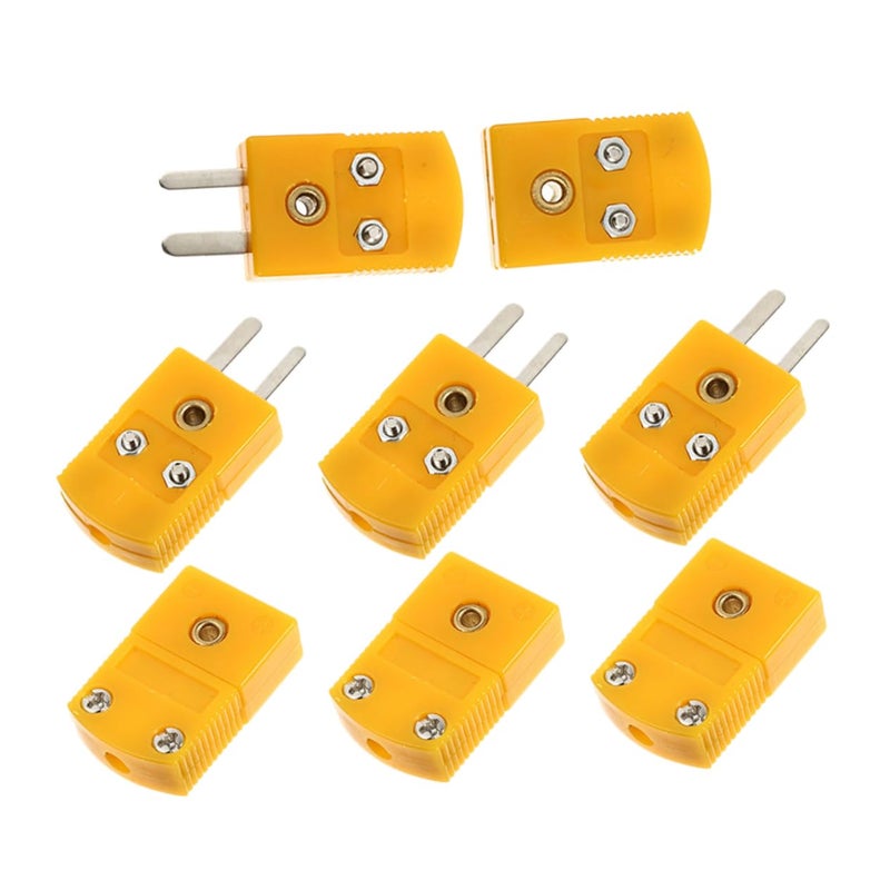 K Type Thermocouple Connector Male Female Socket Pair Heatproof For Temperature Instruments - Image 2