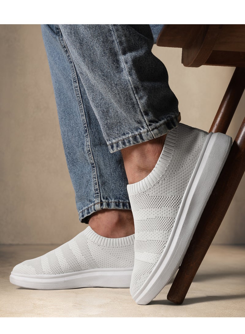 Testa Toro A3 Men's Slip-On Walking Sneakers – Lightweight Breathable Casual Shoes for Everyday Comfort and Daily Wear - Image 2