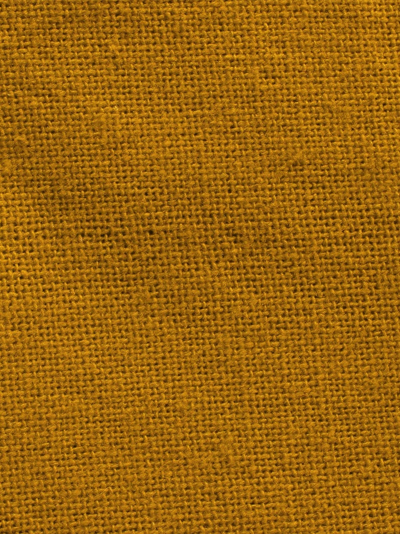 Dekor World Cotton Printed Abstract Rectangle Table Cover with Place Mat - Yellow, 9 Piece - Image 5