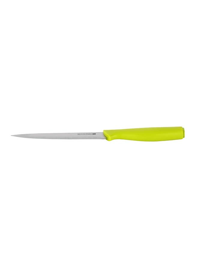 Royalford 2pcs Knife with Cutting Board RF12468 Includes 5" Utility Knife, 3.5" Paring Knife and PP Chopping Board Extra Sharp Stainless Steel Blade, Ergonomic, Anti-Slip Handle, Dishwasher Safe Multicolor - Image 5