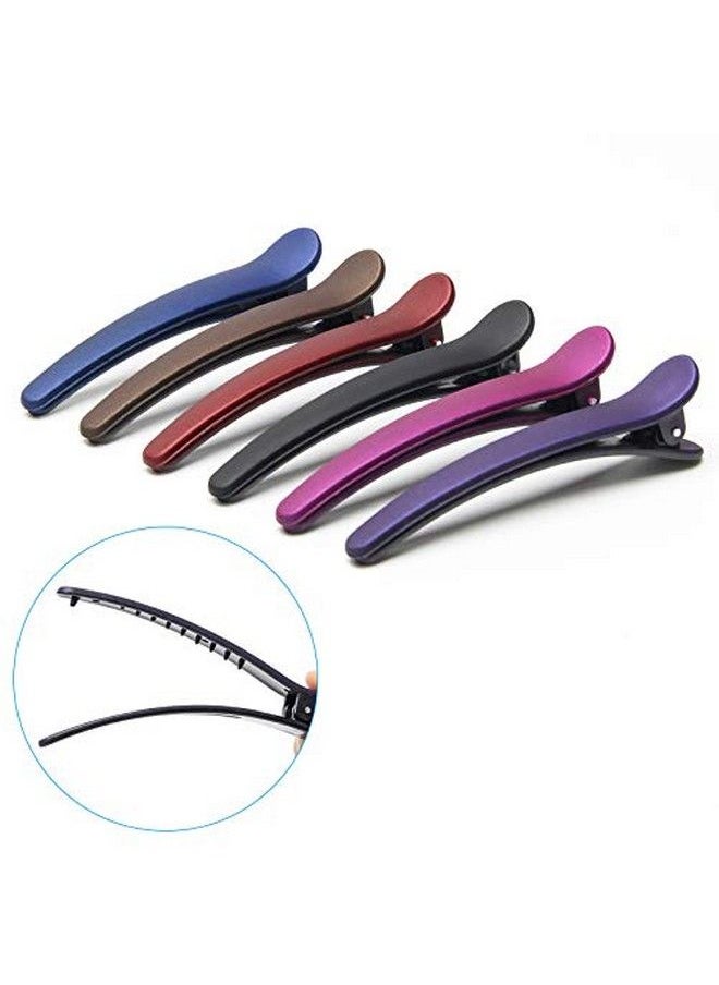 Adecco LLC - 12Pcs Styling Hair Clips For Women Plastic Duckbill Hair Clips Professional Hair Clips For Hair Styling And Sectioning Nonslip Hair Dressing Grip Clips Salon Hair Barrettes - Image 1
