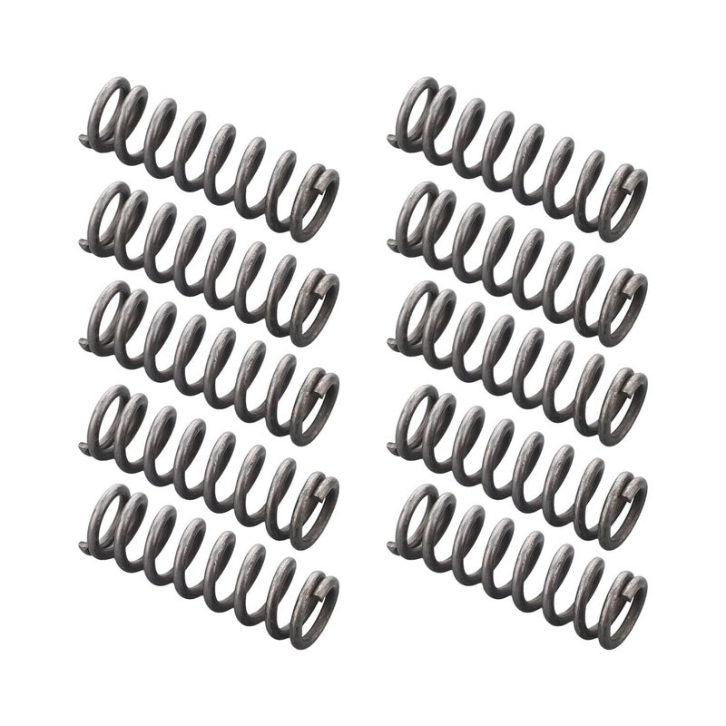 Stainless Steel Spring, Metal Springs 100pcs Wire Dia 0.3-0.5mm Return Spring, Metal Spring Steel 4-6mm OD, Mini Steel Springs Long 10-30mm(0.4mm*5mm*15mm) - Image 1