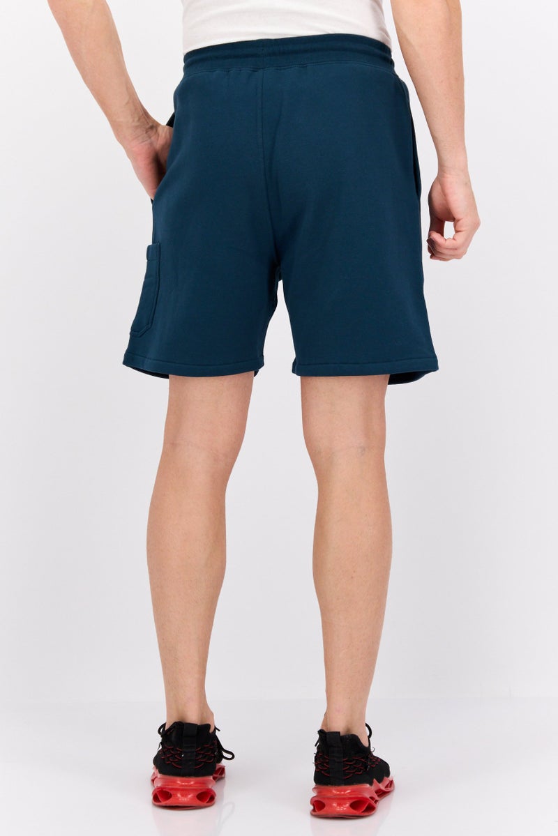 Hurley Men Sportswear Fit Training Shorts, Teal Green - Image 3