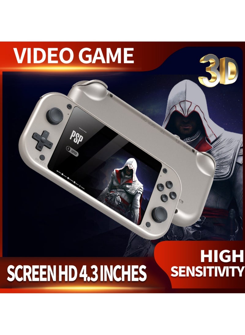 M17 Retro game console, Handheld gaming device, Portable gaming console, HD 4.3inch screen, M17 gaming console, Wi-Fi enabled, 20000 classic games, Quad core processor, Children's gift - Image 3