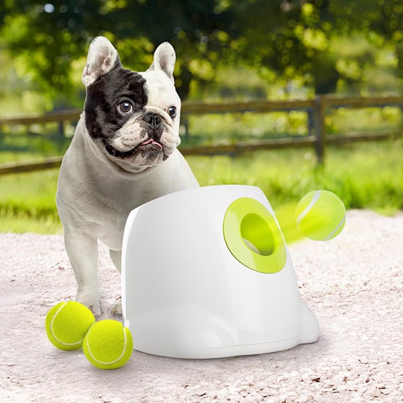 ALL FOR PAWS Original Dog Automatic Ball Launcher for Small and Medium Dogs, Interactive Dog Tennis Ball Throwing Machine, Enrichment Mental Stimulation Toys, Reduce Boredom & Stress - Image 1