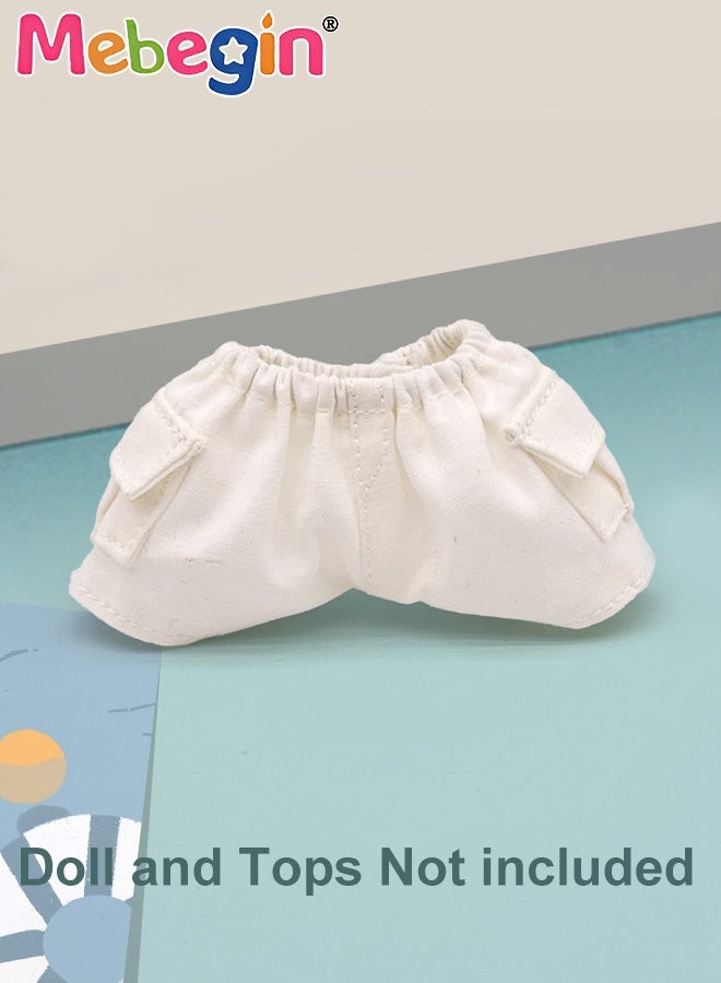 MEBEGIN Labubu Clothes,3 Pcs Pants for Doll (Not Include Doll), Pants Set for 17cm Accessories Suit, Cute Clothes for Dress up Unique Style,Adorable Outfit Set for 17cm - Image 3