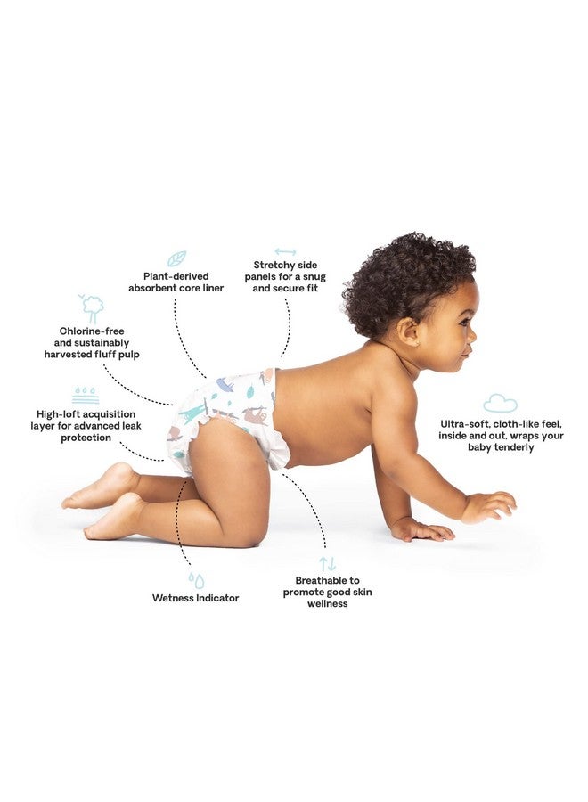 Hello Bello Premium Overnight Baby Diapers Size 3, 24 Count, Unisex, Ultra Absorbent and Soft Disposable Diapers for Babies and Toddlers - Image 3