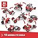Engino Creative Builder Building Toys 10 Multimodel Set STEM Engineering Kit Construction Toys for Kids 6 Gifts for Boys Girls Learning Education Set STEM Projects - Image 3