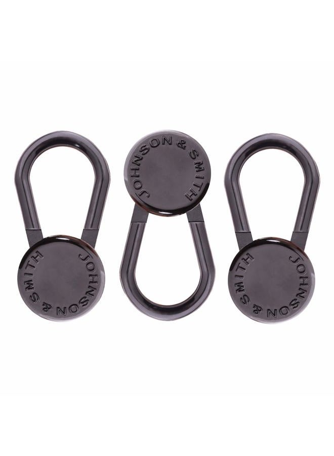 Johnson Smith Pant Button Extenders | Flexible Button Extender for Pants | Pack of 3 - Image 1