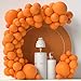 LYVEEF Orange Balloons 84pcs Arch Kit 5in 12in 18in Matte Latex Balloons for Birthday Baby Shower Wedding - Image 3